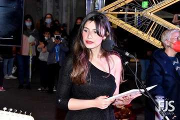 Telde da la bienvenida a la Navidad con el encendido de la decoración callejera/TA y Francisco Javier Santana.